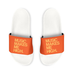 MMMH Unisex Sandals: Orange/White | Light Orange