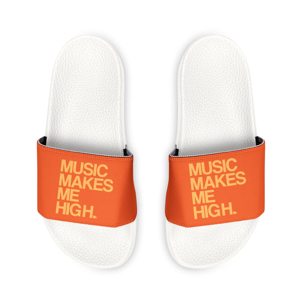 MMMH Unisex Sandals: Orange/White | Light Orange