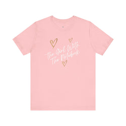 TGWTN Unisex T-Shirt: Brown/White | Light Pink