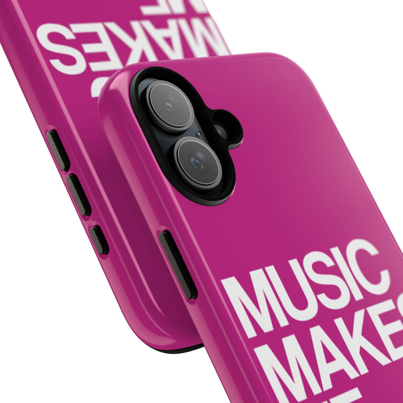 MMMH Classic Phone Case: Pink | White