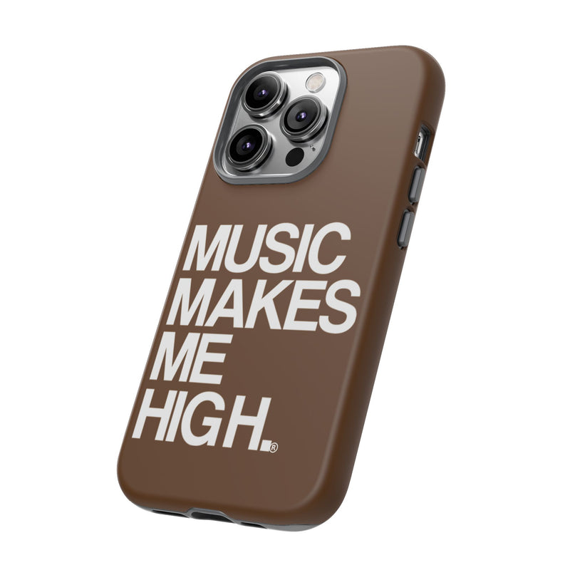 MMMH Classic Phone Case: Brown | White