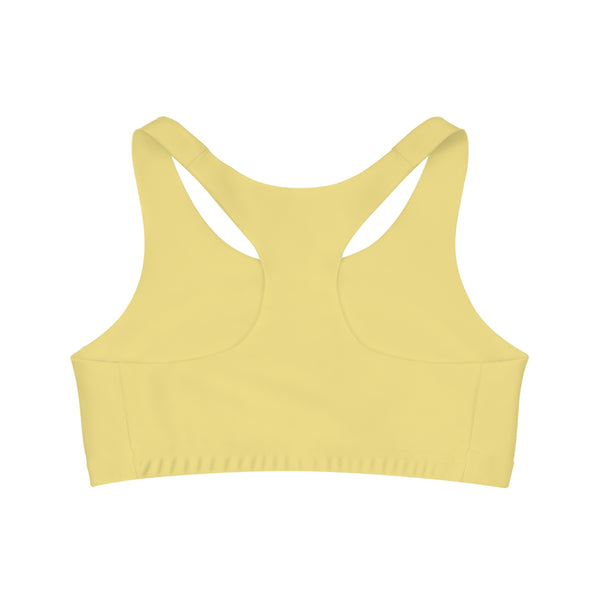 MMMH Sports Bra: Light Yellow | Yellow