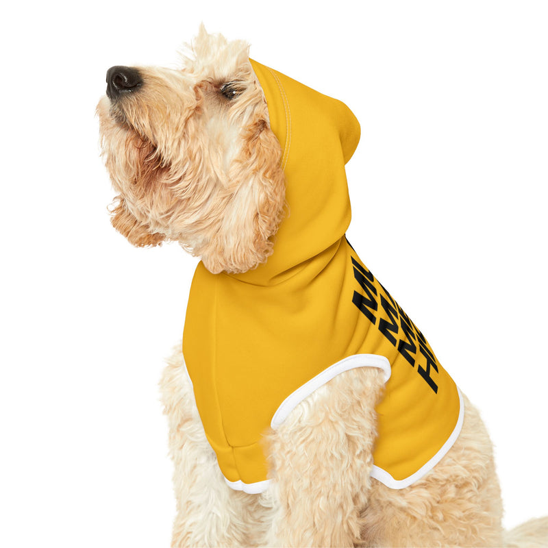 MMMH Pet Hoodie: Yellow | Black