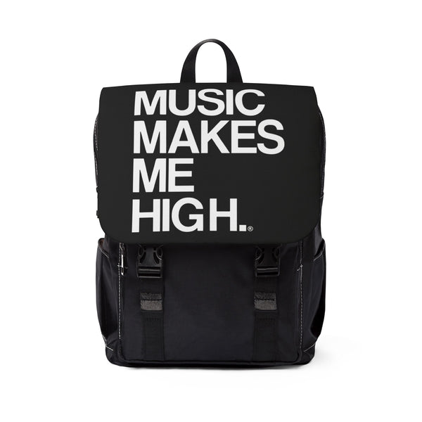 MMMH Backpack: Black | White