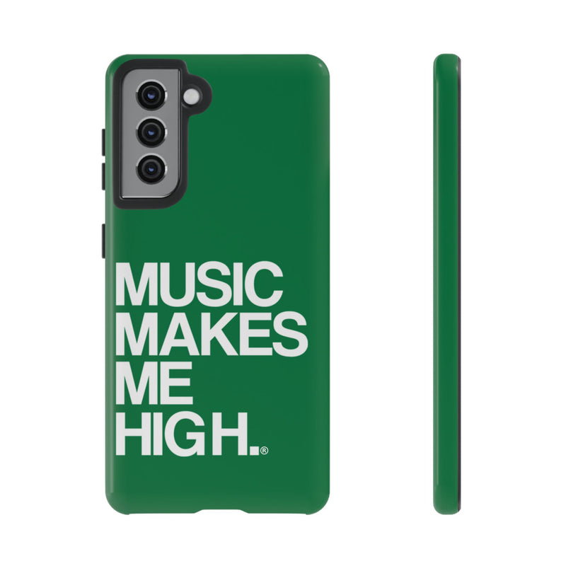 MMMH Classic Phone Case: Dark Green | White