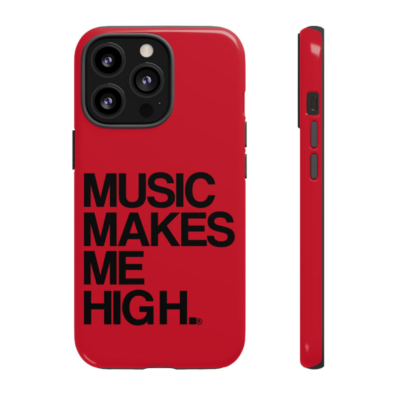 MMMH Classic Phone Case: Dark Red | Black