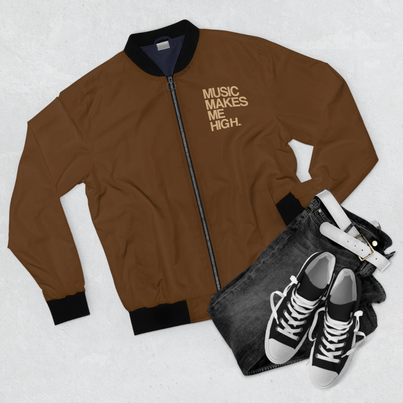 MMMH Unisex Bomber Jacket: Brown | Tan