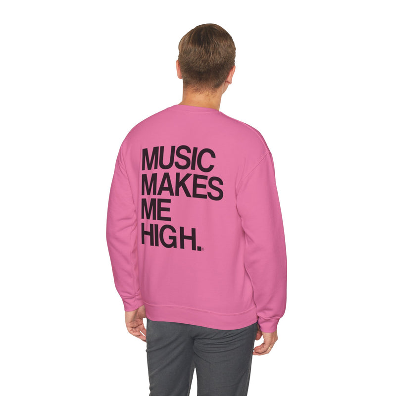 MMMH Unisex Sweatshirt: Safety Pink | Black