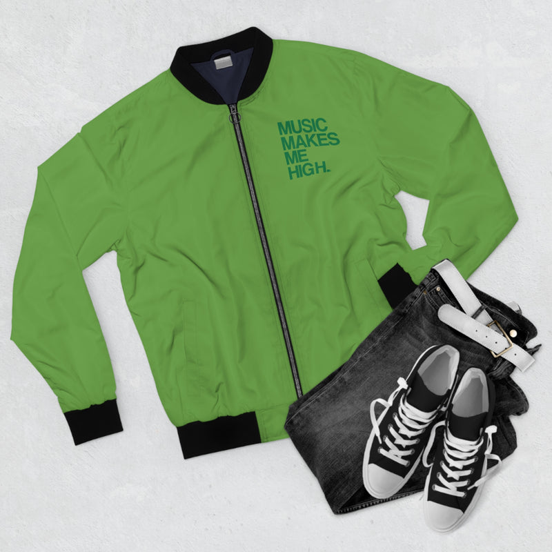 MMMH Unisex Bomber Jacket: Green | Dark Green