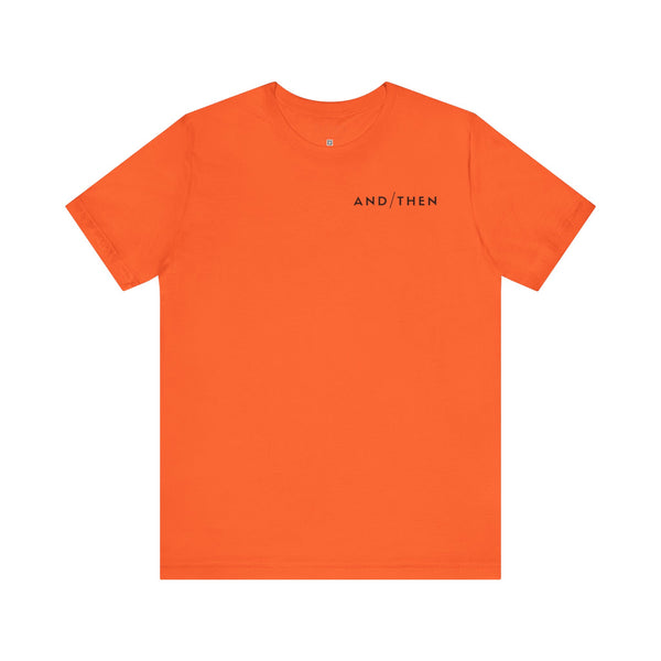 IJTT Unisex T-Shirt: AT Slash Black | Orange