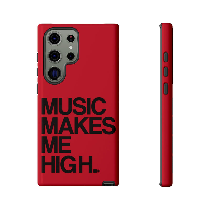 MMMH Classic Phone Case: Dark Red | Black