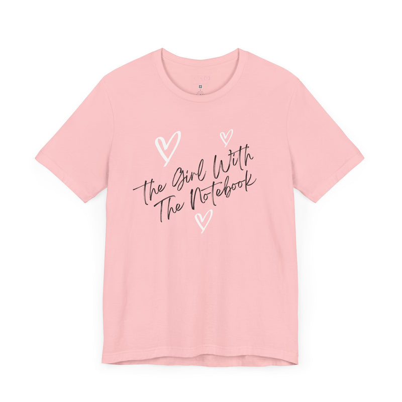 TGWTN Unisex T-Shirt: White/Black | Light Pink