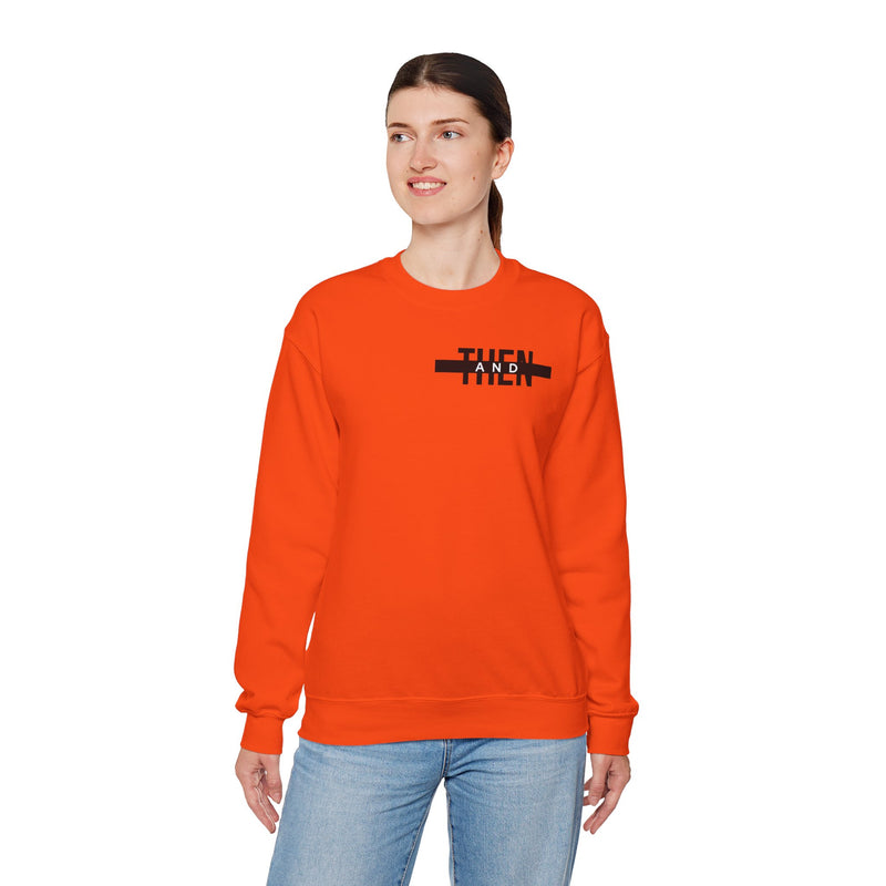 IJTT Unisex Sweatshirt: AT Strike Black | Orange