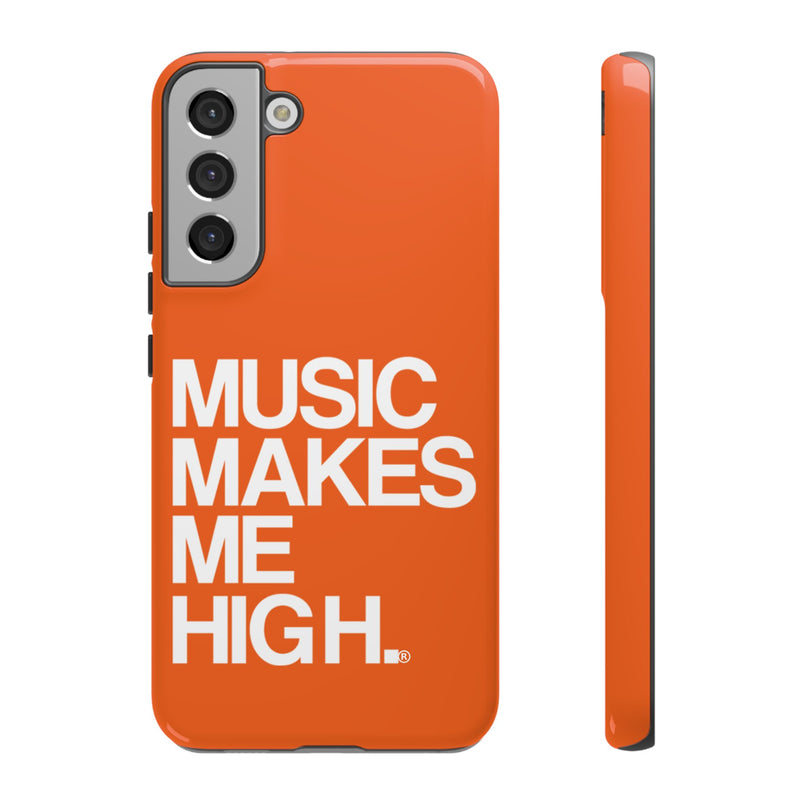 MMMH Classic Phone Case: Orange | White