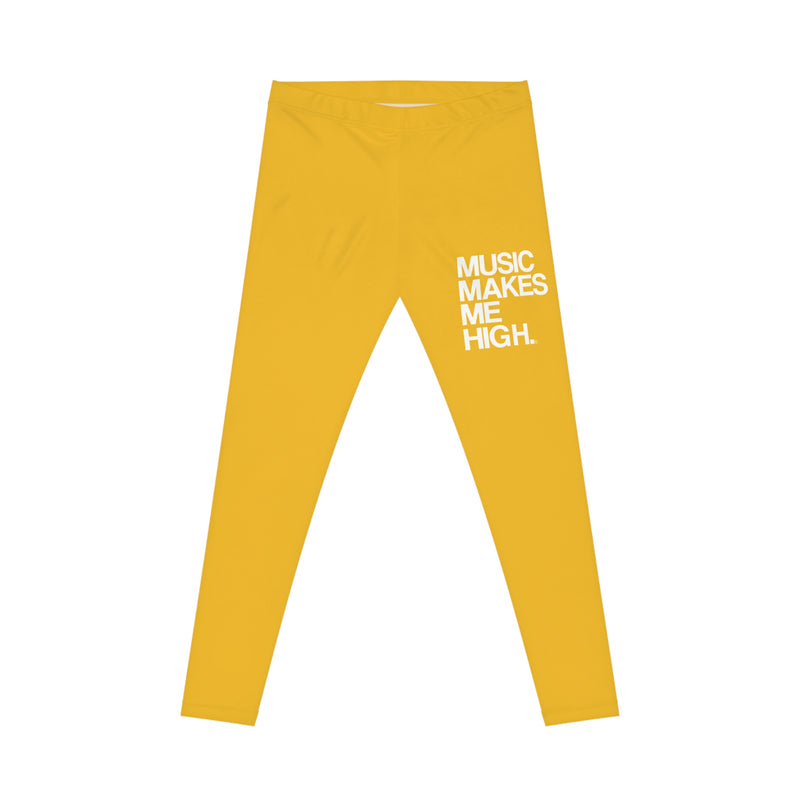 MMMH Leggings: Yellow | White