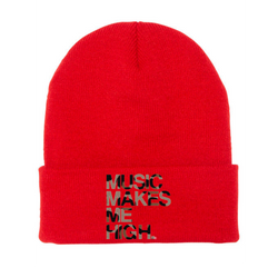 MMMH Beanie: Red | Leopard