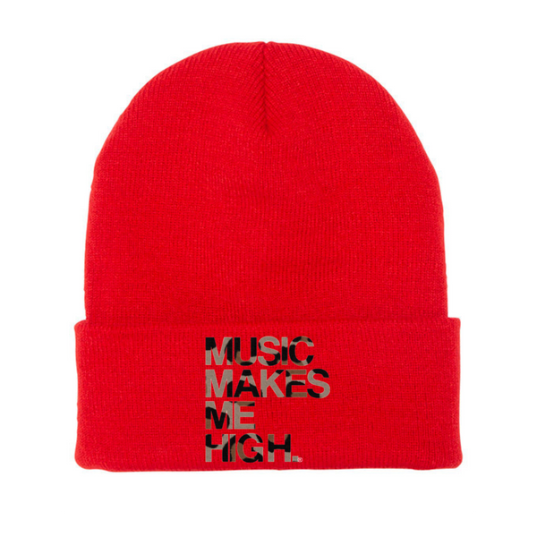 MMMH Beanie: Red | Leopard