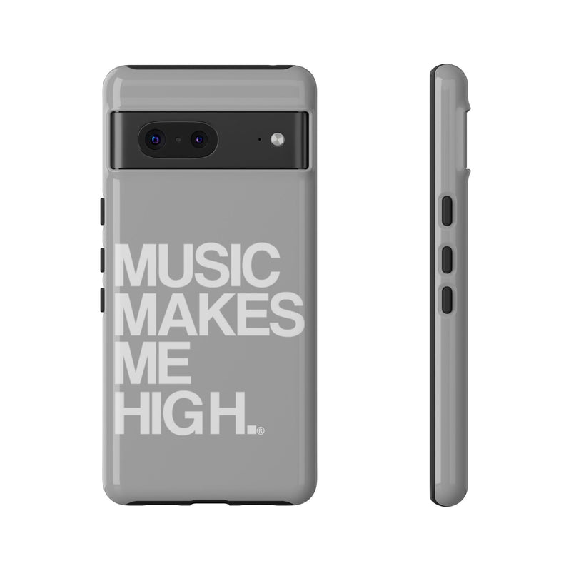 MMMH Classic Phone Case: Light Grey | White