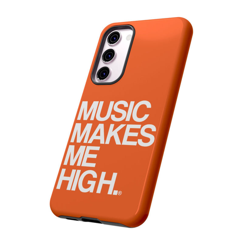 MMMH Classic Phone Case: Orange | White