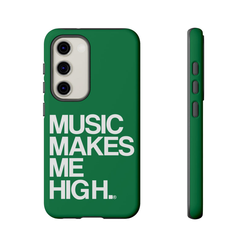 MMMH Classic Phone Case: Dark Green | White