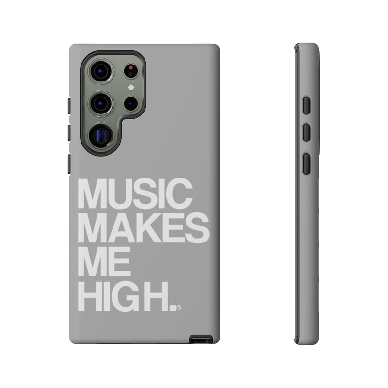 MMMH Classic Phone Case: Light Grey | White