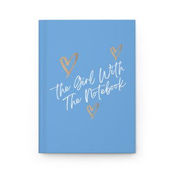 TGWTN Hardcover Journal: Brown/White | Light Blue