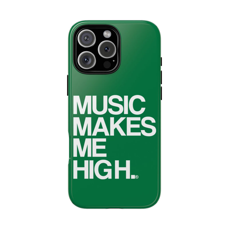 MMMH Classic Phone Case: Dark Green | White