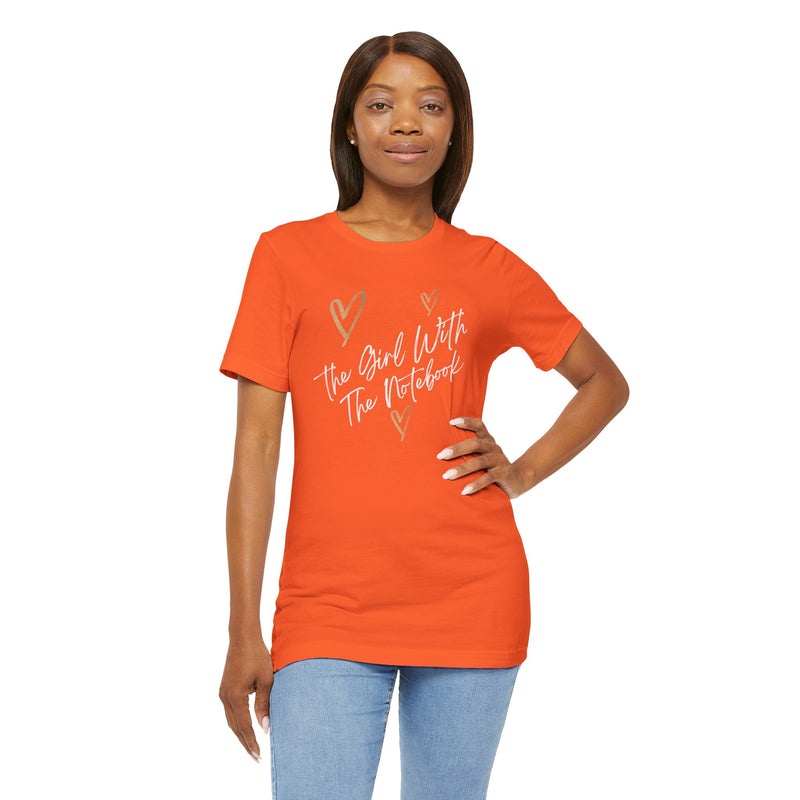 TGWTN Unisex T-Shirt: Brown/White | Orange
