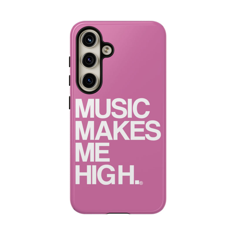 MMMH Classic Phone Case: Light Pink | White