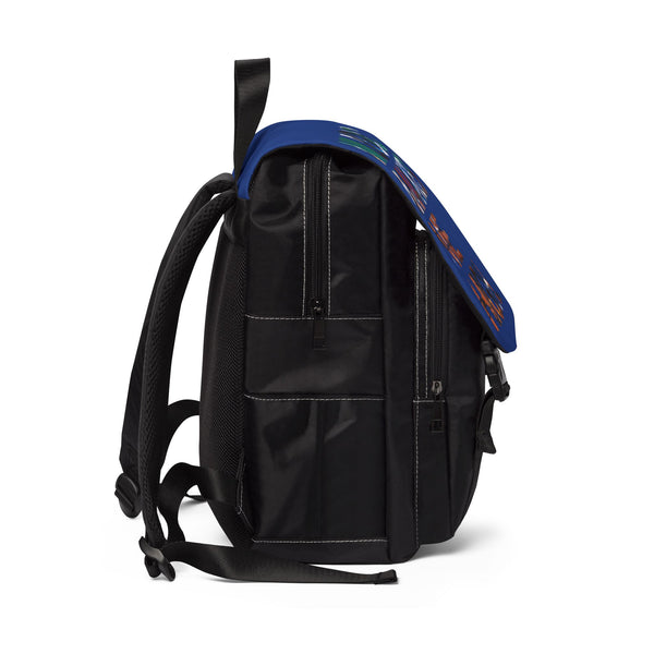 MMMH Backpack: Dark Blue | Graffiti