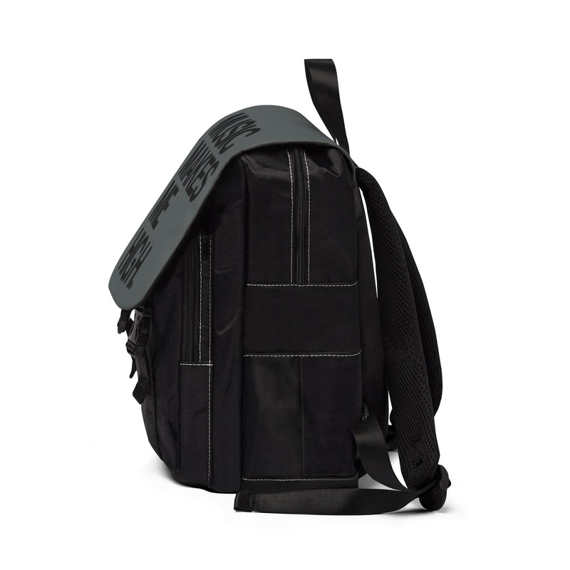 MMMH Backpack: Dark Grey | Black Lettering