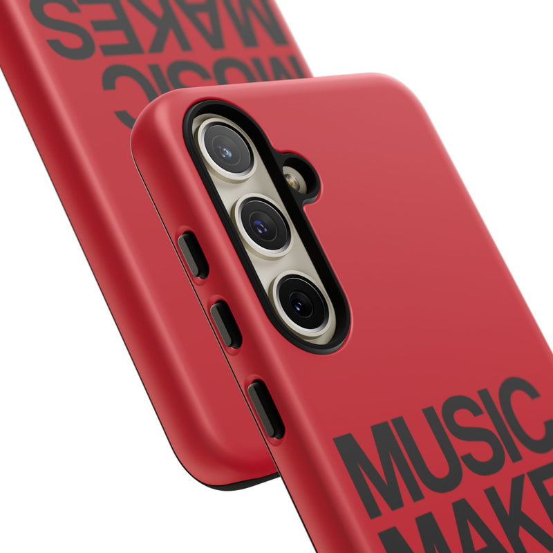 MMMH Classic Phone Case: Dark Red | Black