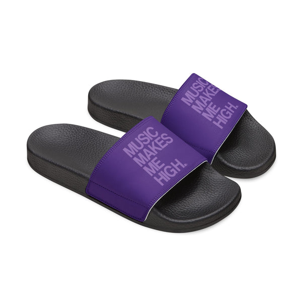 MMMH Unisex Sandals: Purple/Black | Light Purple