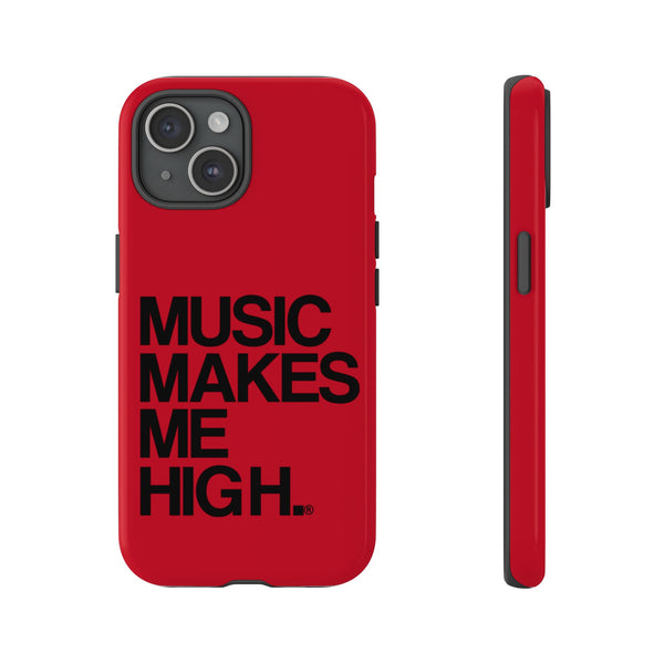 MMMH Classic Phone Case: Dark Red | Black