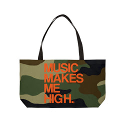 MMMH Weekender Bag (Black Handle): Camo | Orange