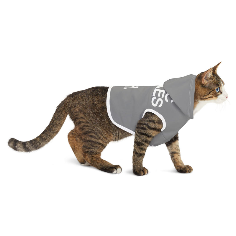 MMMH Pet Hoodie: Grey | White