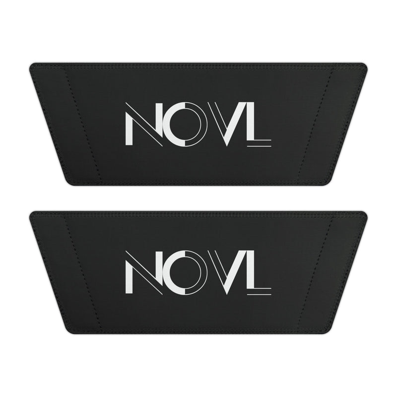 NOVL Unisex Sandals: Black/White | White