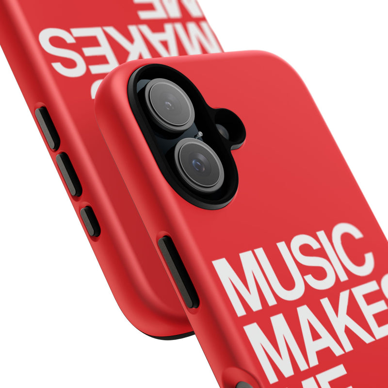 MMMH Classic Phone Case: Red | White