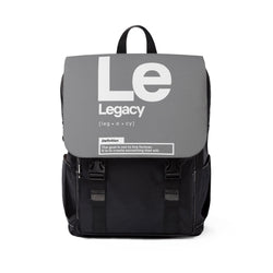 NOVL Backpack: Legacy Grey | White