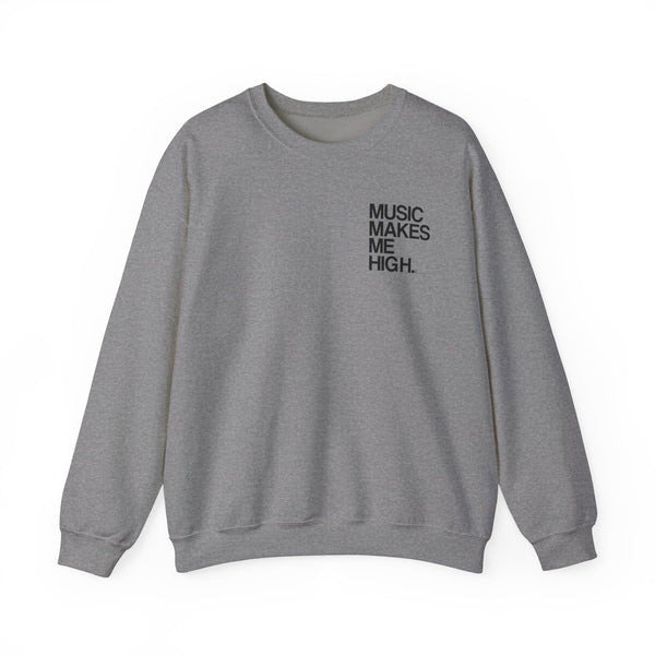 MMMH Unisex Sweatshirt: Graphite Heather | Black