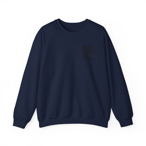 MMMH Unisex Sweatshirt: Navy | Black Lettering