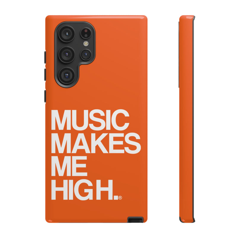 MMMH Classic Phone Case: Orange | White