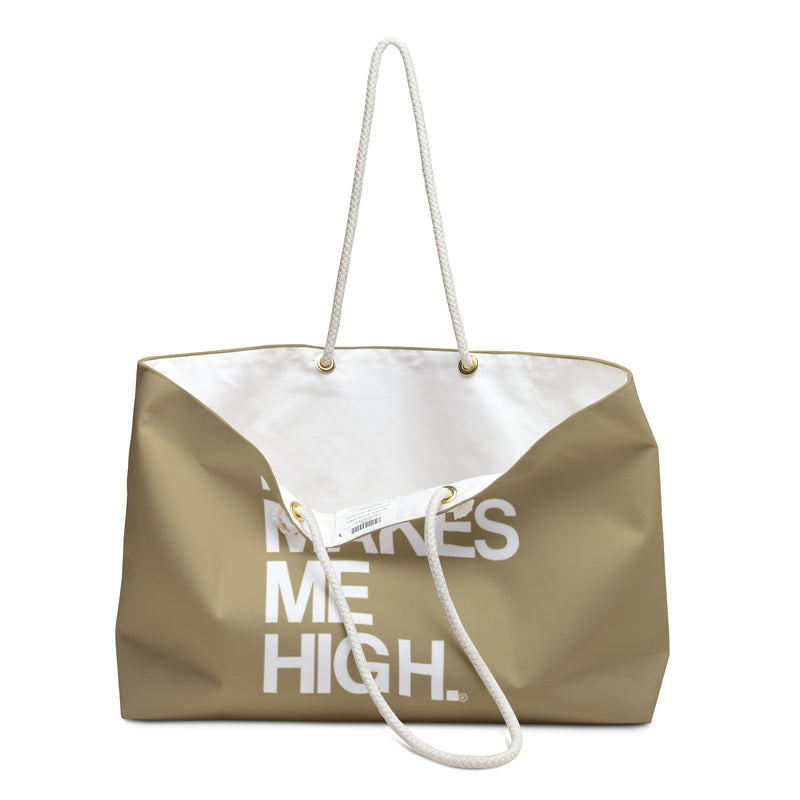 MMMH Weekender Bag (Rope Handle): Gold | White