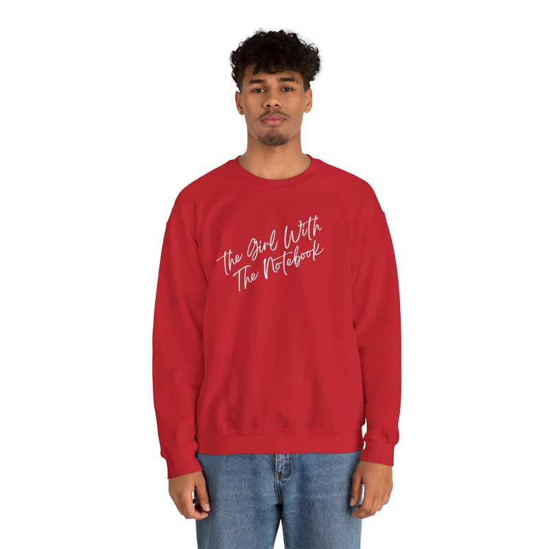 TGWTN Unisex Sweatshirt: White | Red