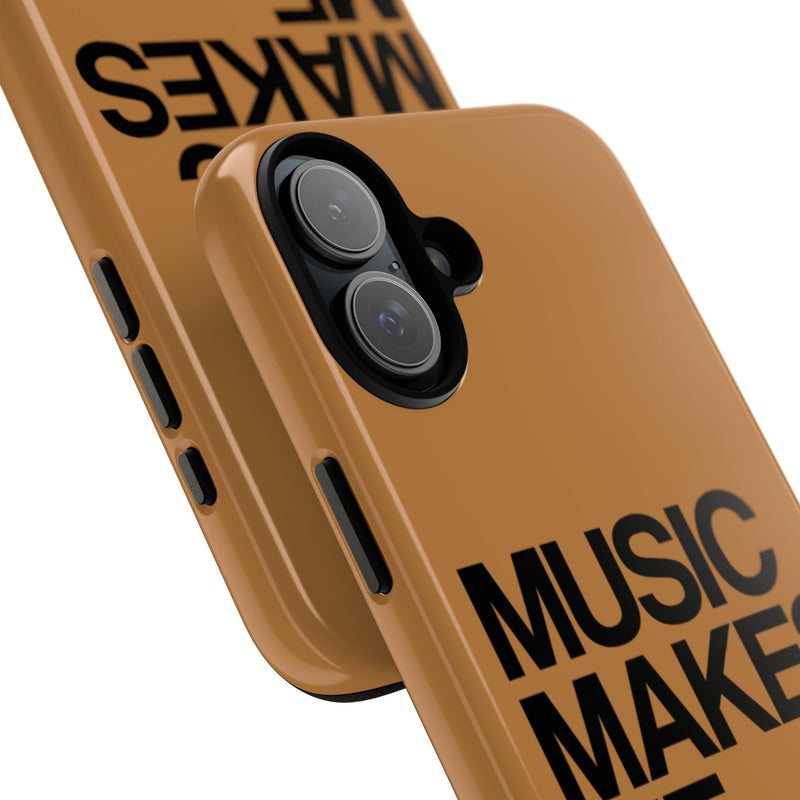 MMMH Classic Phone Case: Light Brown | Black