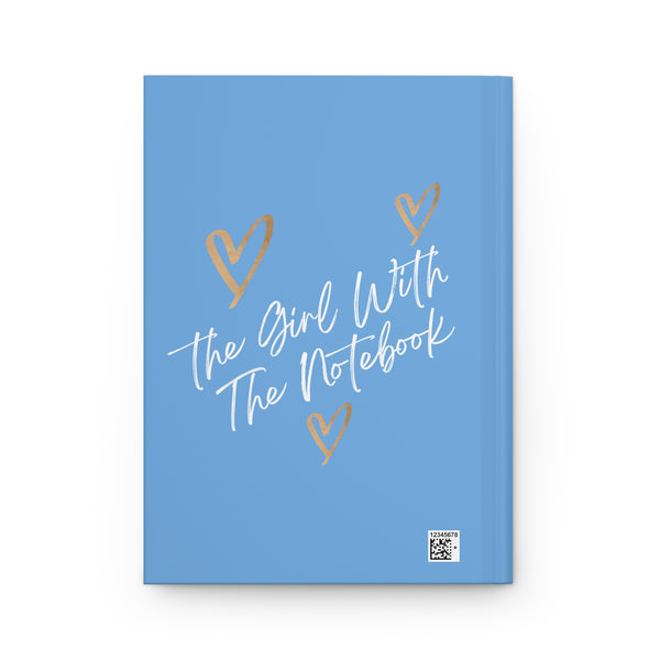 TGWTN Hardcover Journal: Brown/White | Light Blue