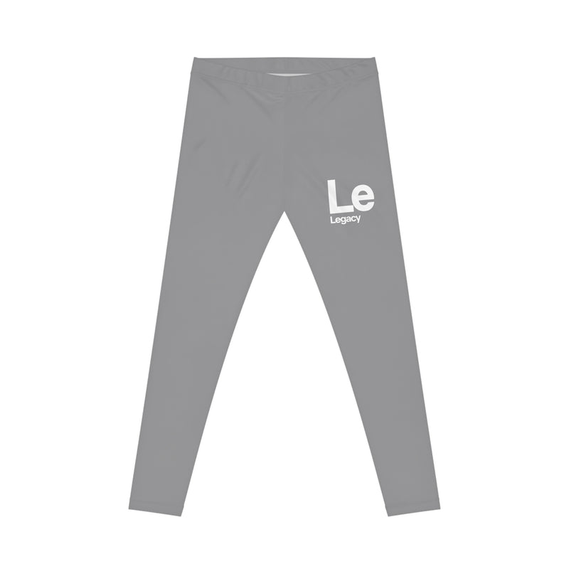 NOVL Leggings: Legacy Grey | White