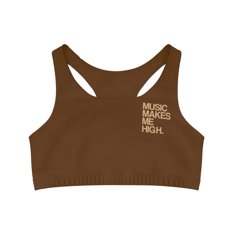 MMMH Sports Bra: Brown | Tan