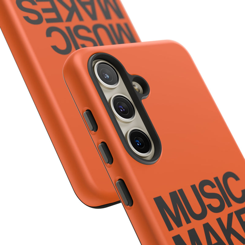 MMMH Classic Phone Case: Orange | Black