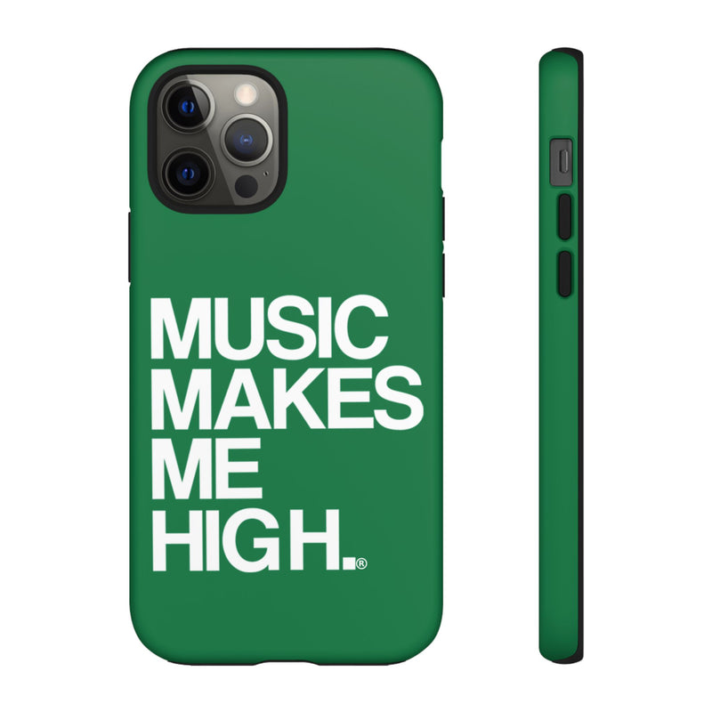 MMMH Classic Phone Case: Dark Green | White